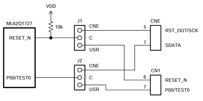 Schaltungsanordnung - ROHM Semiconductor RB-D62Q1727GA64 Referenzboard